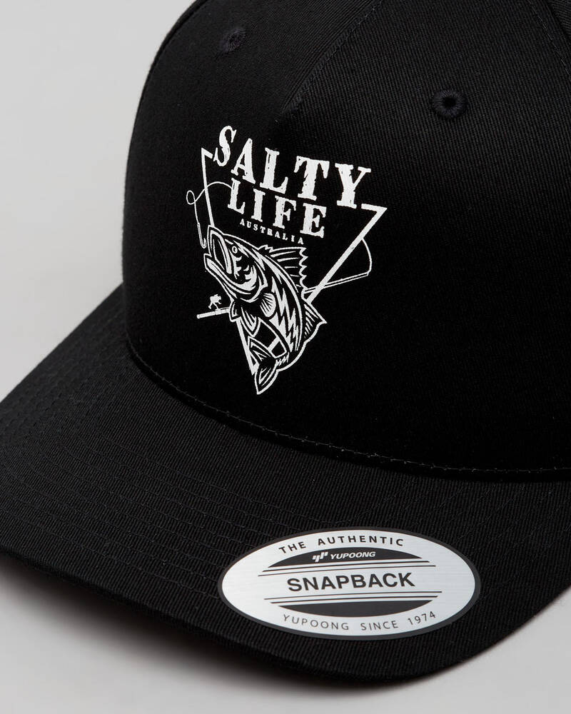 Salty Life Lured Snapback Cap for Mens