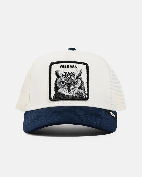 Goorin Bros Suede Wise Owl Trucker Cap for Mens