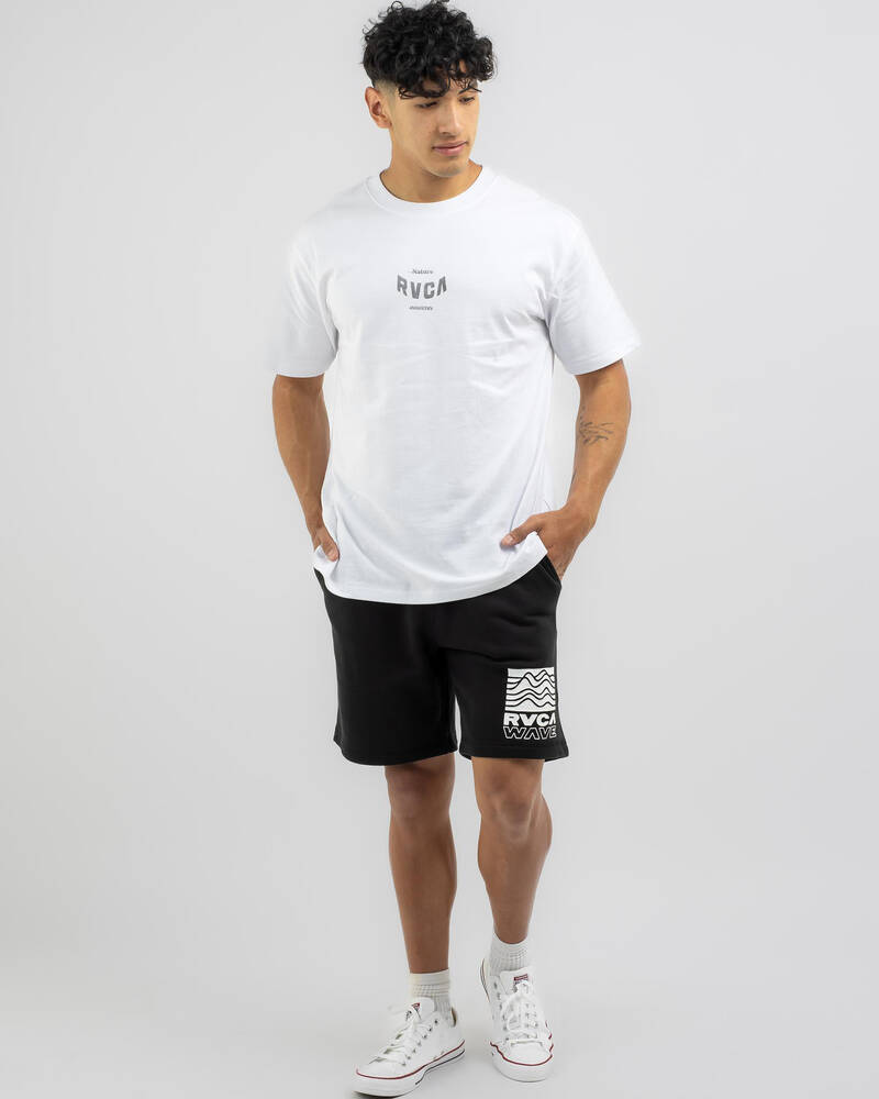 RVCA Waves Sweat Shorts for Mens