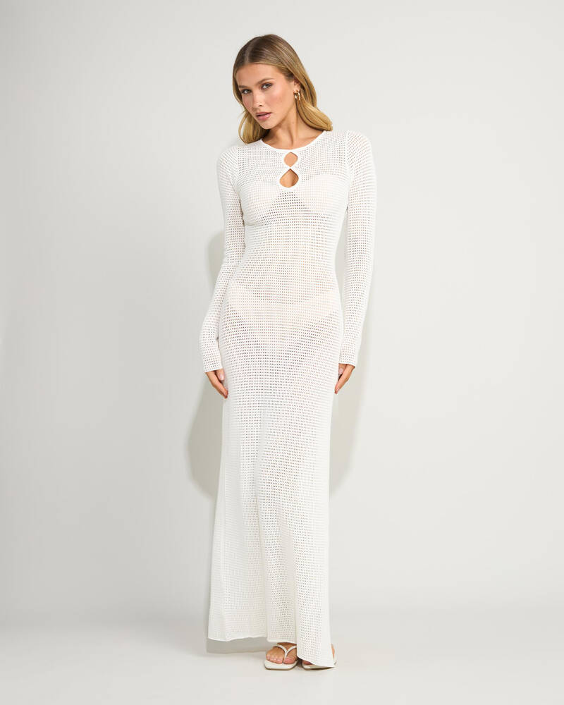 Ava And Ever Hannah Crochet Maxi Dress for Womens