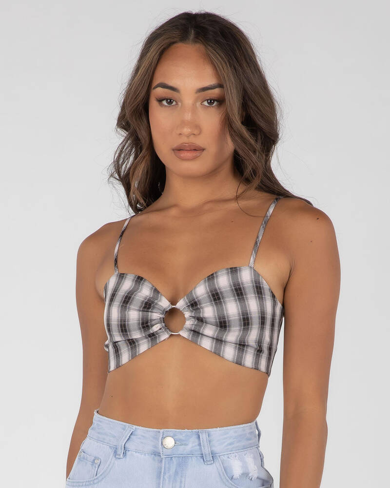 Ava And Ever Express Yourself Crop Top for Womens