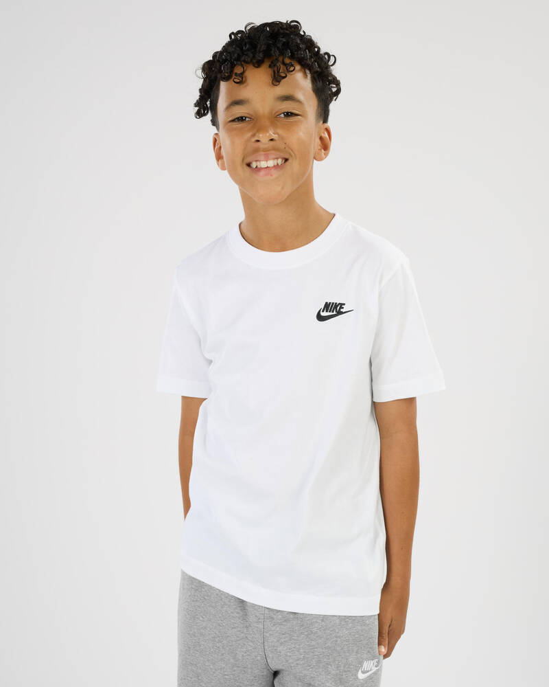 Nike Boys Embroidered Futura T-Shirt for Mens