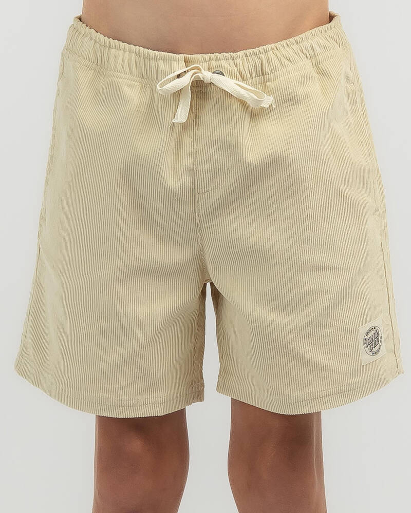 Santa Cruz Boys' MFG Dot Curb Shorts for Mens