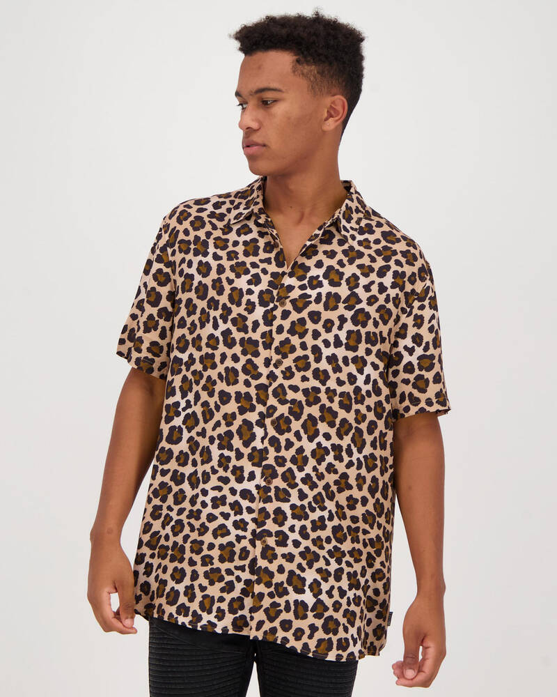 Lucid Jungle Short Sleeve Shirt for Mens