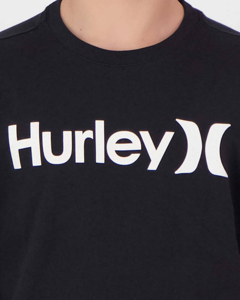 Hurley Boys' PRM O&O Solid T-Shirt for Mens