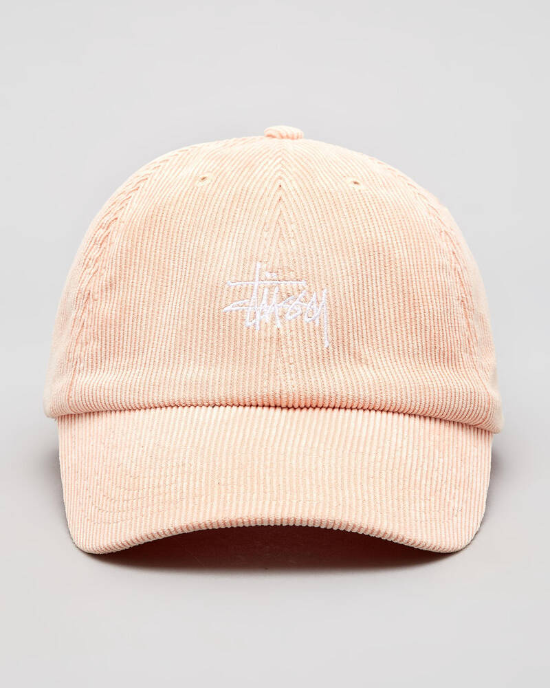 Stussy Graffiti Cord Low Pro Cap for Womens