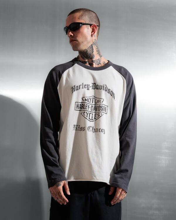 Harley-Davidson Dismount Raglan Long Sleeve T-Shirt