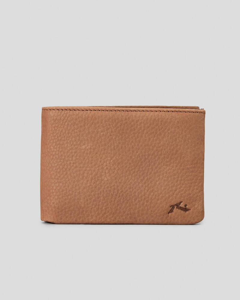 Rusty Now or Never Leather Wallet for Mens