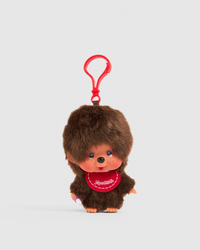 Ikon Collectibles Big Head Super Small Monchhichi Keychain for Womens image number null