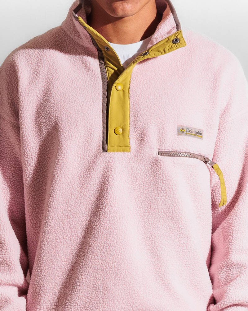 Columbia Helvetia II Half Snap Fleece Sweatshirt for Mens