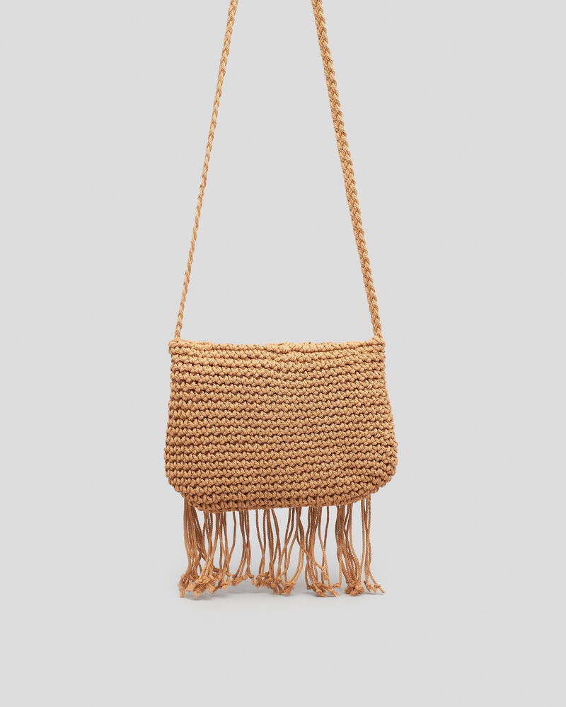 Mooloola Birdie Macrame Crossbody Bag for Womens