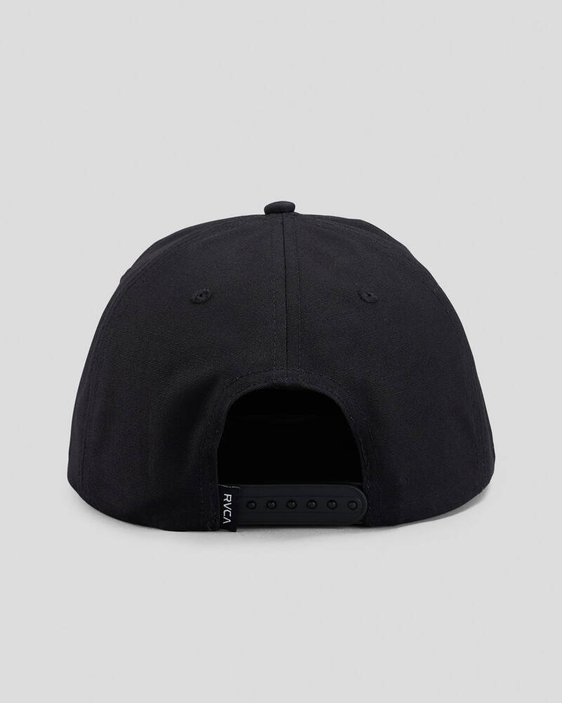 RVCA Commonwealth Patch Snapback Cap for Mens