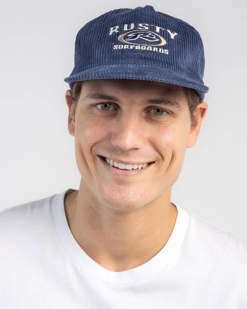 Rusty Strung Out Cord Surf Cap for Mens