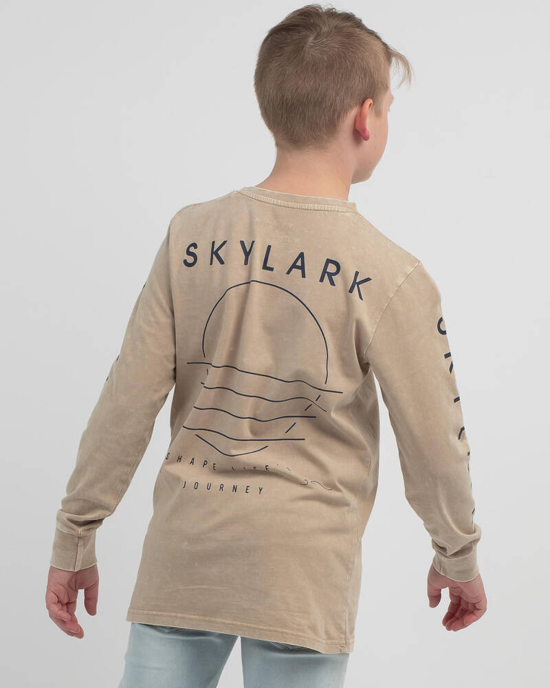 Skylark Boys' Liberate Long Sleeve T-Shirt for Mens