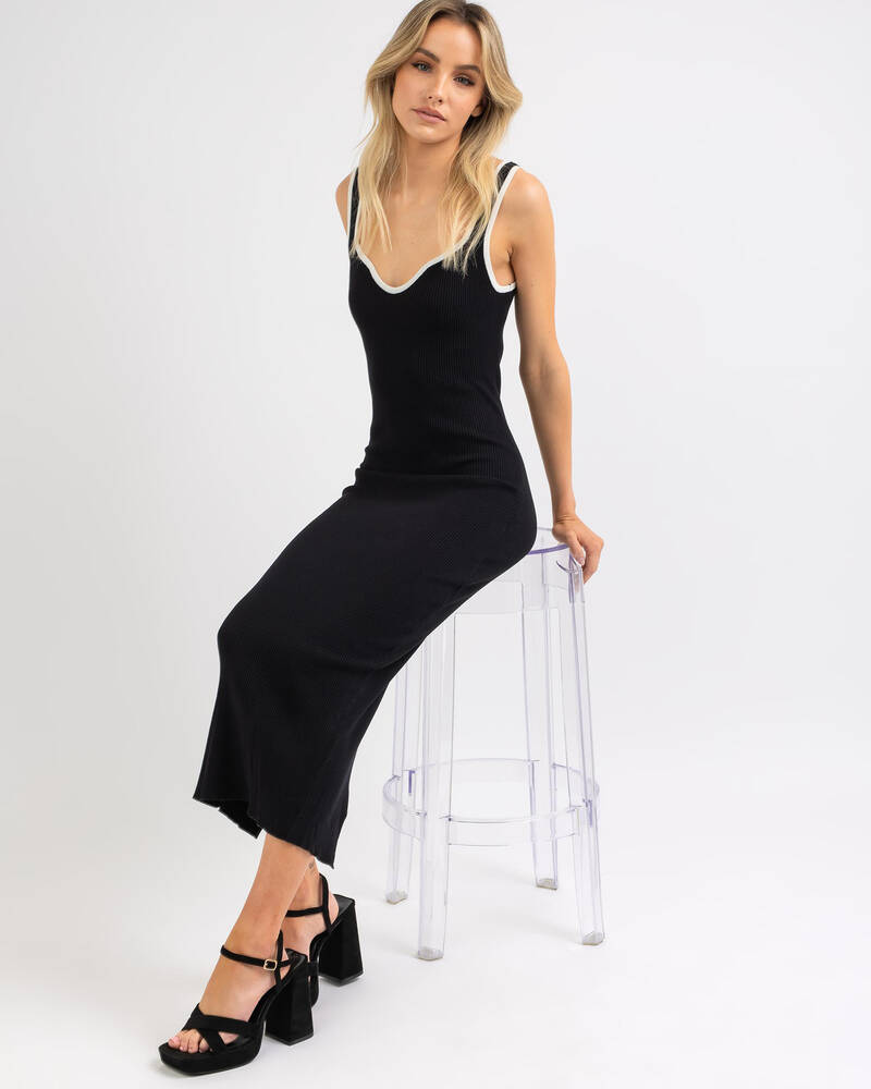 Here Comes The Sun Crawford Midi Dress for Womens