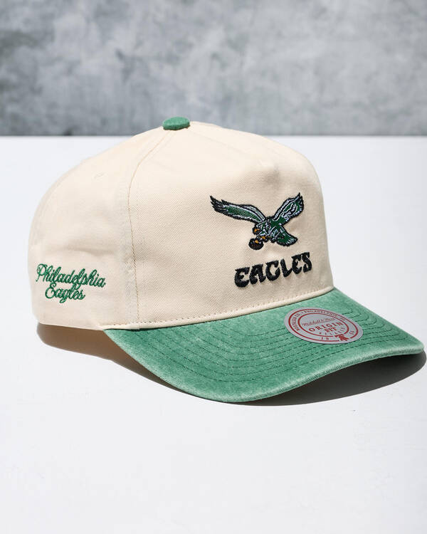 Mitchell & Ness Philadelphia Eagles Worn Out Cap for Mens