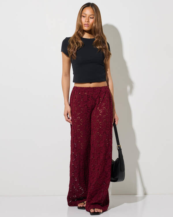 Mooloola Meli French Lace Pants for Womens