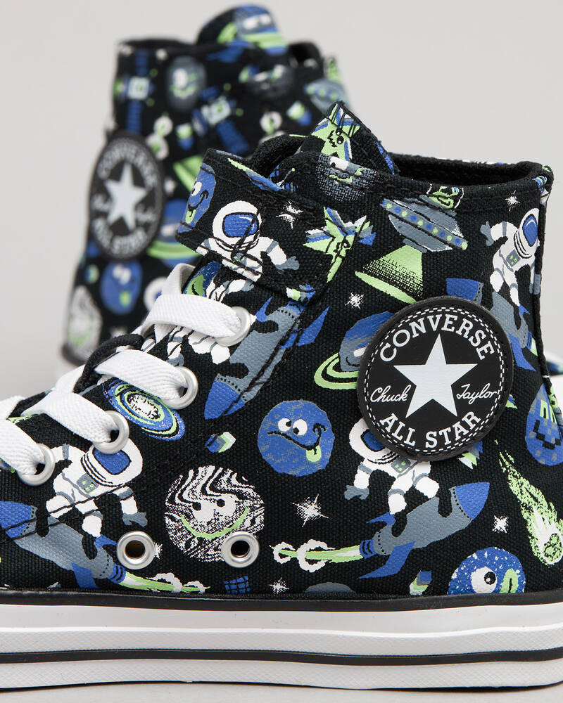 Converse Junior Boys' CTAS 1V Hi-Top Shoes for Mens