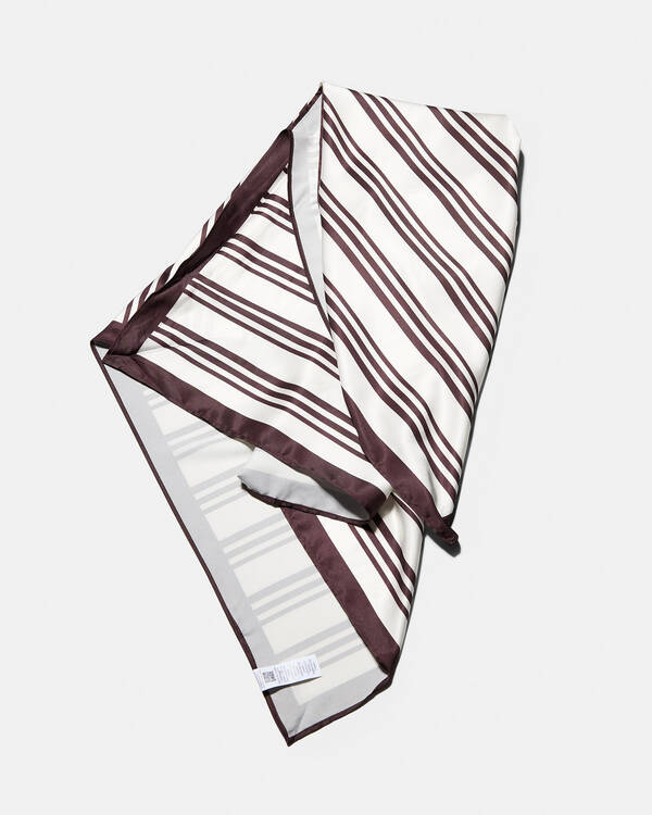Karyn In LA Satin Stripe Hair Scarf for Womens