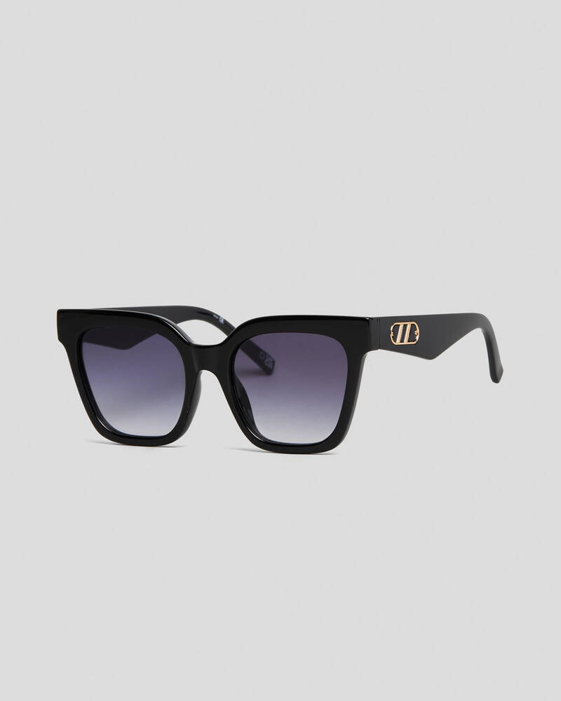 Le Specs Star Glow Sunglasses In Black/smoke Grad - Fast Shipping ...