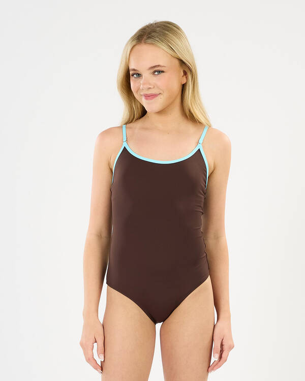 Kaiami Girls' Demi One Piece Swimsuit for Womens