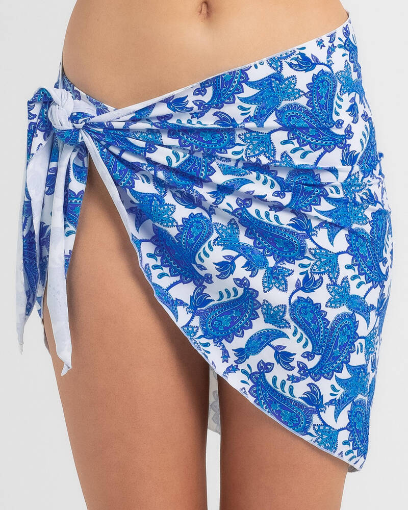Topanga Bondi Tie Paisley Sarong for Womens