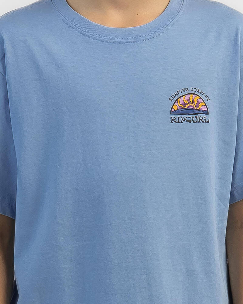 Rip Curl Boys' Rays and Hazed T-Shirt for Mens