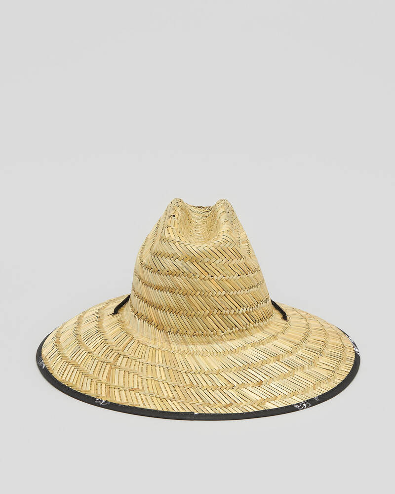 The Mad Hueys Surf Fish Party Straw Hat for Mens