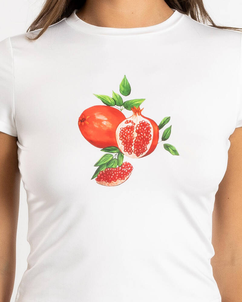 Ava And Ever Pomegranate Baby Tee for Womens