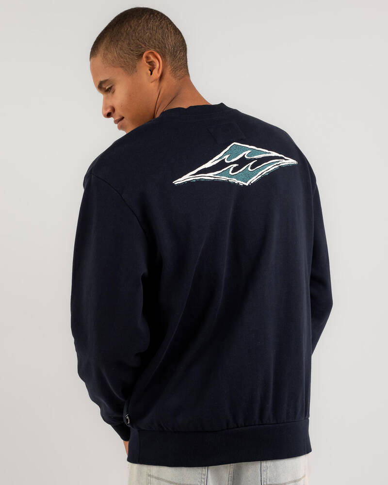Billabong Tribal Diamond Crew Neck Sweatshirt for Mens
