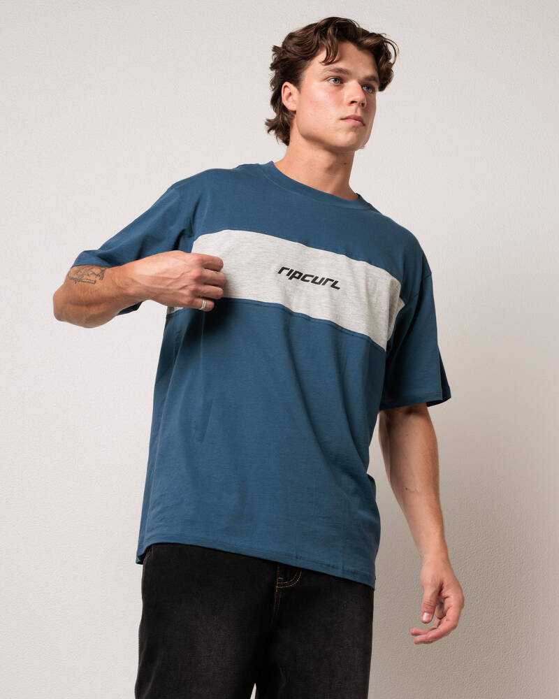 Rip Curl Undertow Panel T-Shirt for Mens