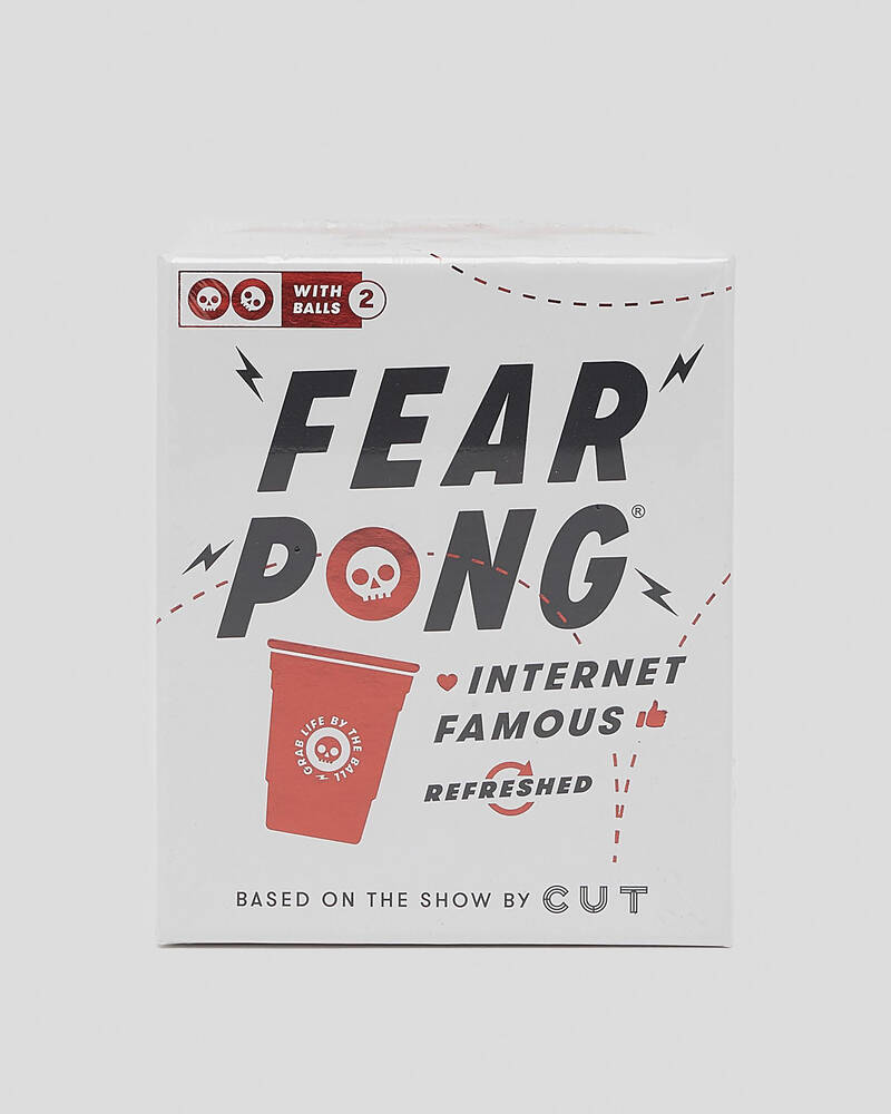 Get It Now Fear Pong Internet Famous Refreshed Game for Unisex