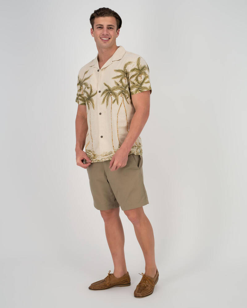 Rhythm Islander Short Sleeve Shirt for Mens