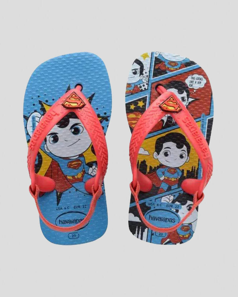 Havaianas Toddlers' New Herois Superman Thongs for Mens