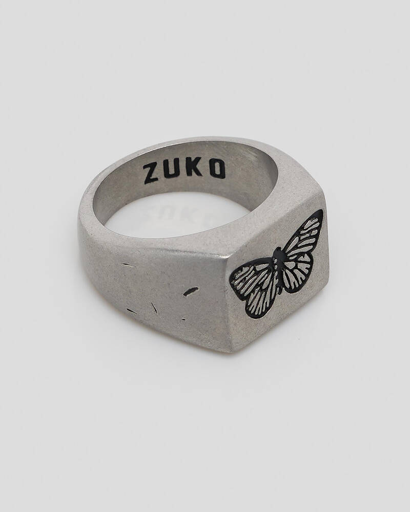 ZUKO Jewellery The Butterfly Effect Ring for Mens