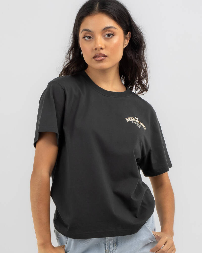 The Mad Hueys Anchor Wheel Short Sleeved T-Shirt for Womens