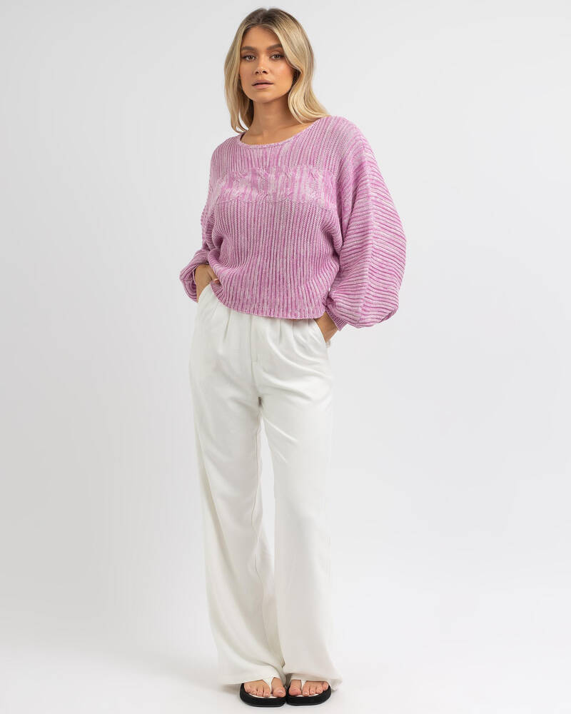 Mooloola Talking To The Moon Knit Jumper for Womens