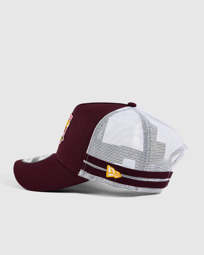 New Era Retro Brisbane Broncos 9Forty A-Frame Trucker Cap for Mens