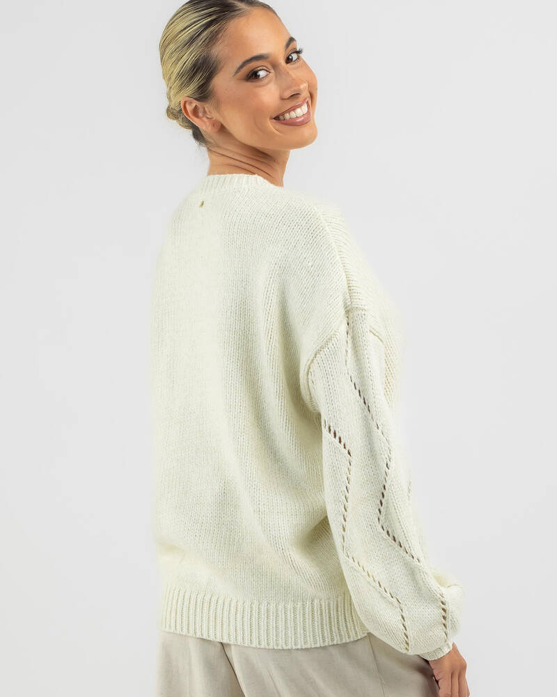 Rusty Rossie Crew Neck Jumper for Womens