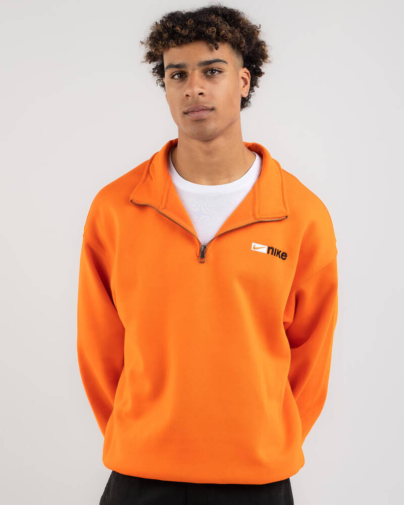 Nike SB Fleece Half-Zip Y2K Sweatshirt for Mens