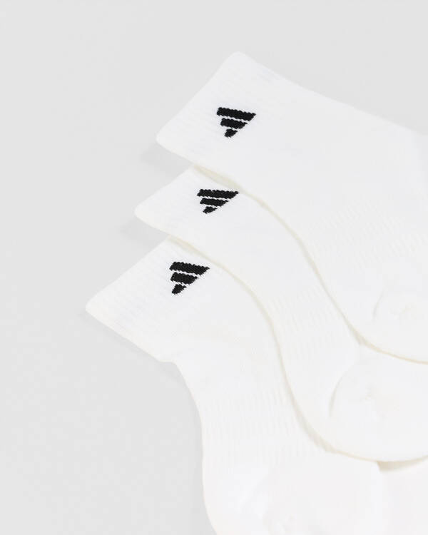 adidas Kids' Ankle Socks 3 Pack for Unisex