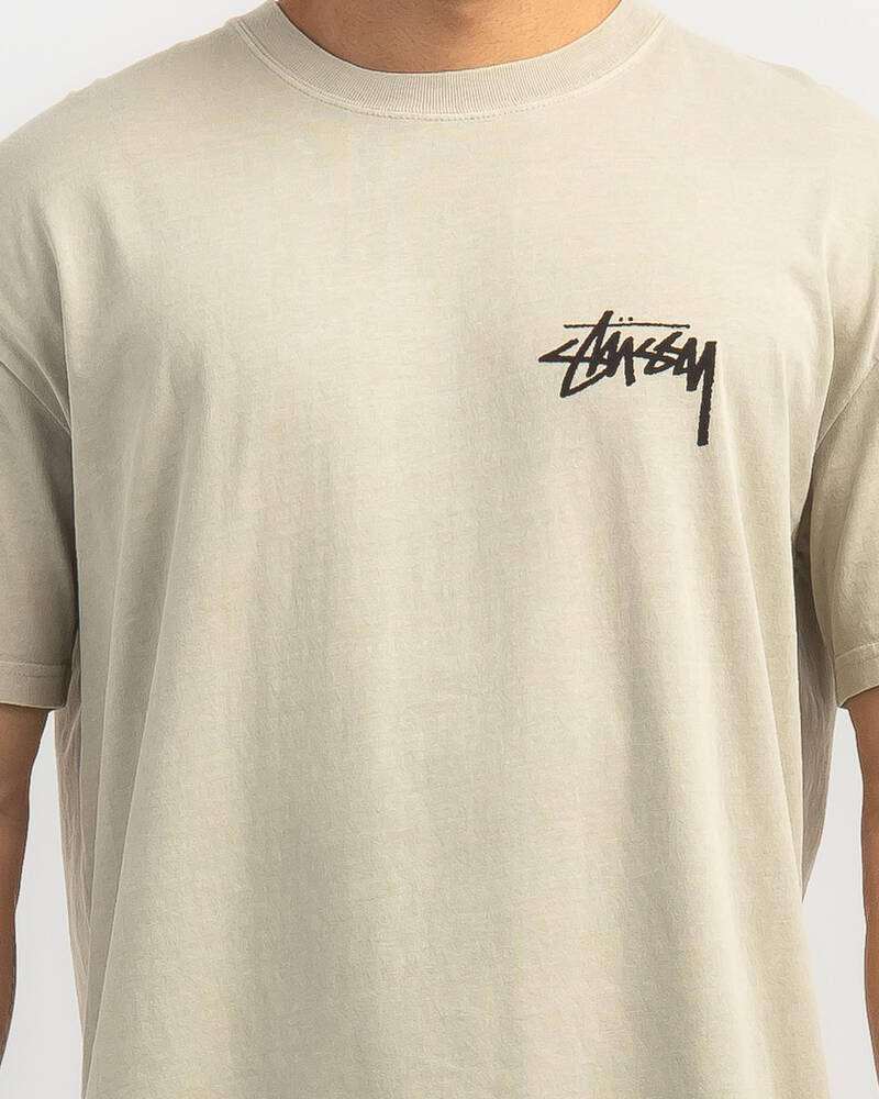 Stussy Fluffy Dice T-Shirt for Mens