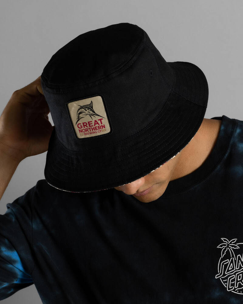 Great Northern Tinnie Reversible Bucket Hat for Mens