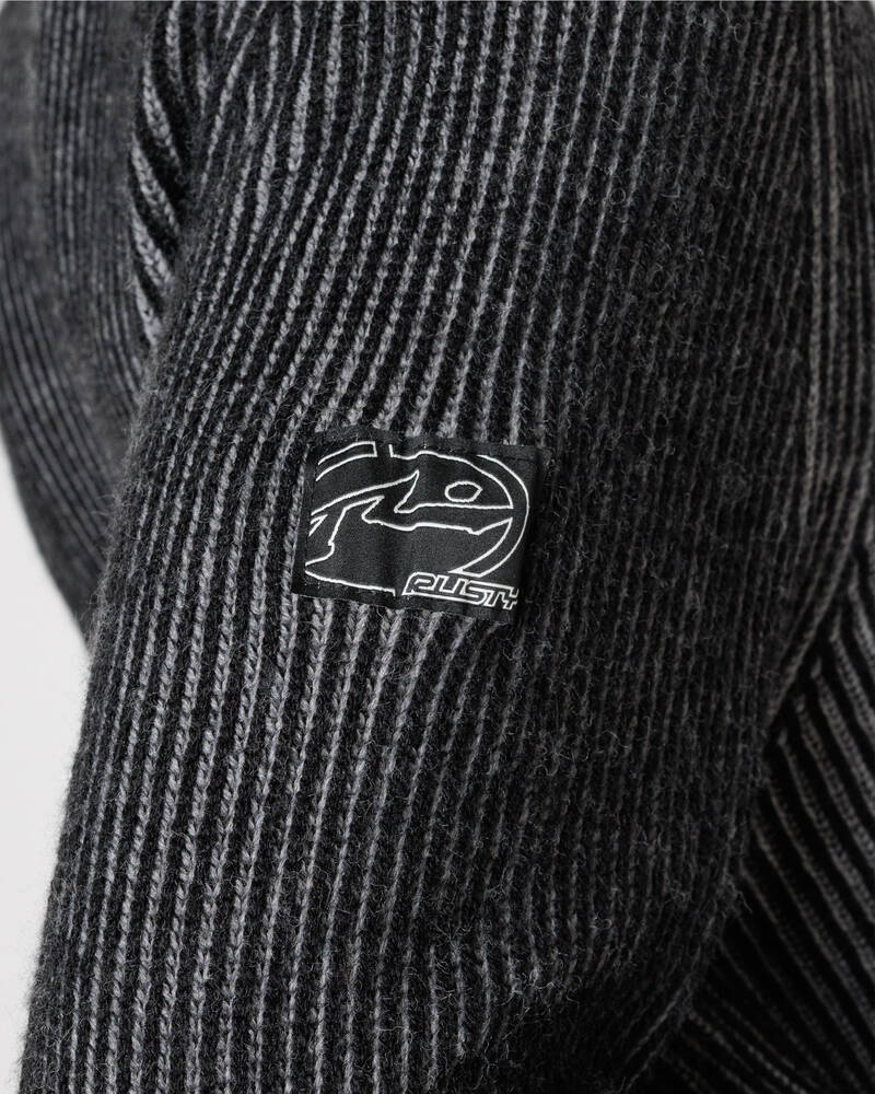 Rusty Cubes Knit Sweater for Mens