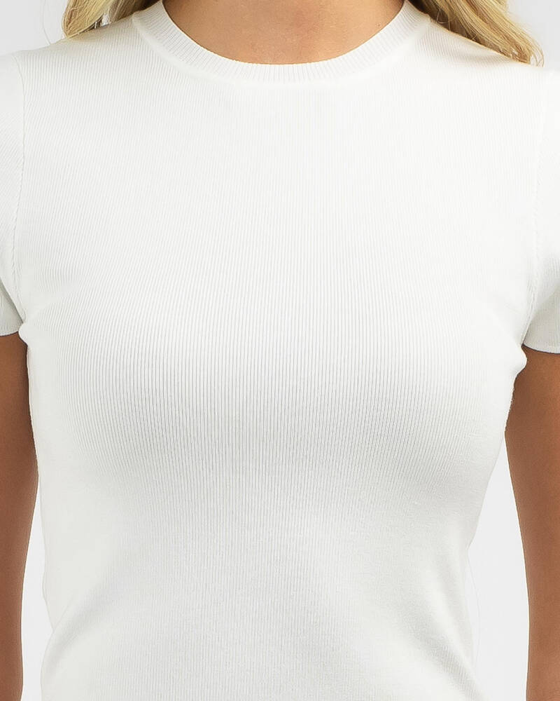 Ava And Ever Basic Knit Tee for Womens