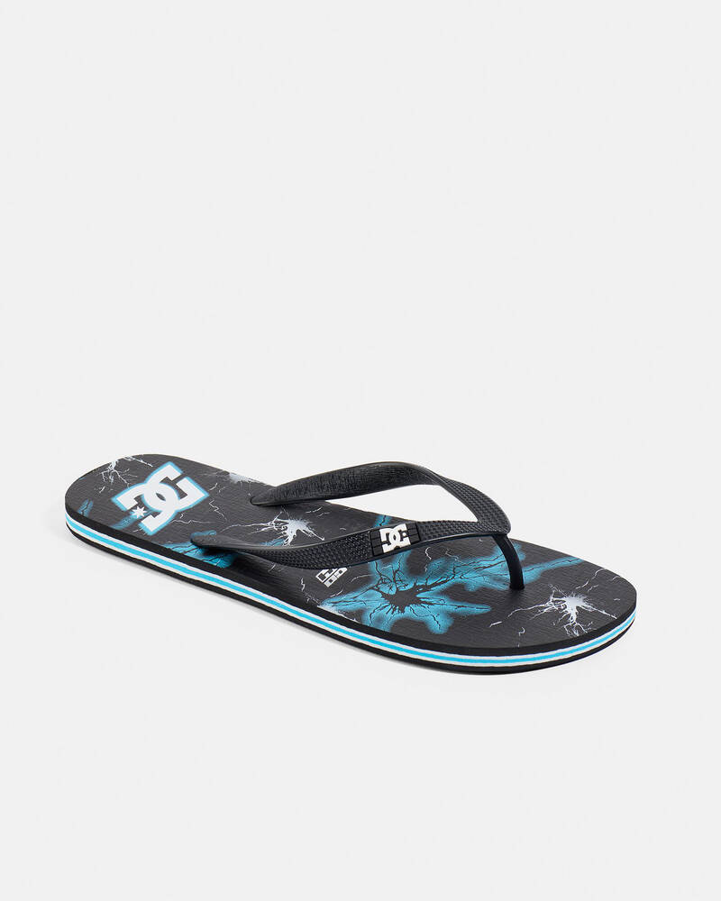 DC Shoes Spray Graffik Thongs for Mens