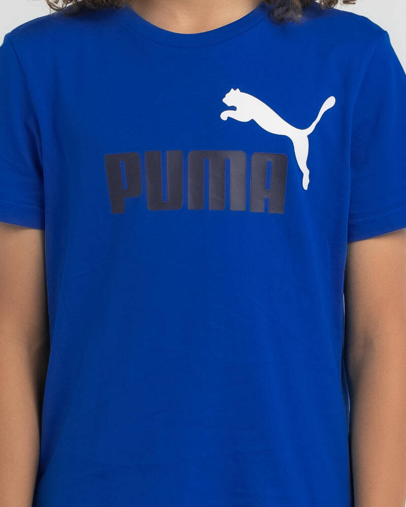 Puma Boys' Col Logo T-Shirt for Mens