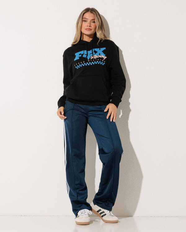 Fox Checker Hoodie for Womens
