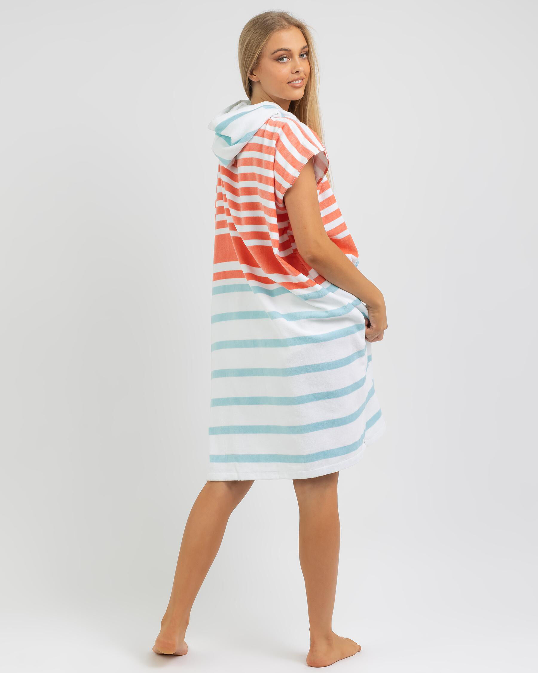 Hooded Towel In Desert Flower 
