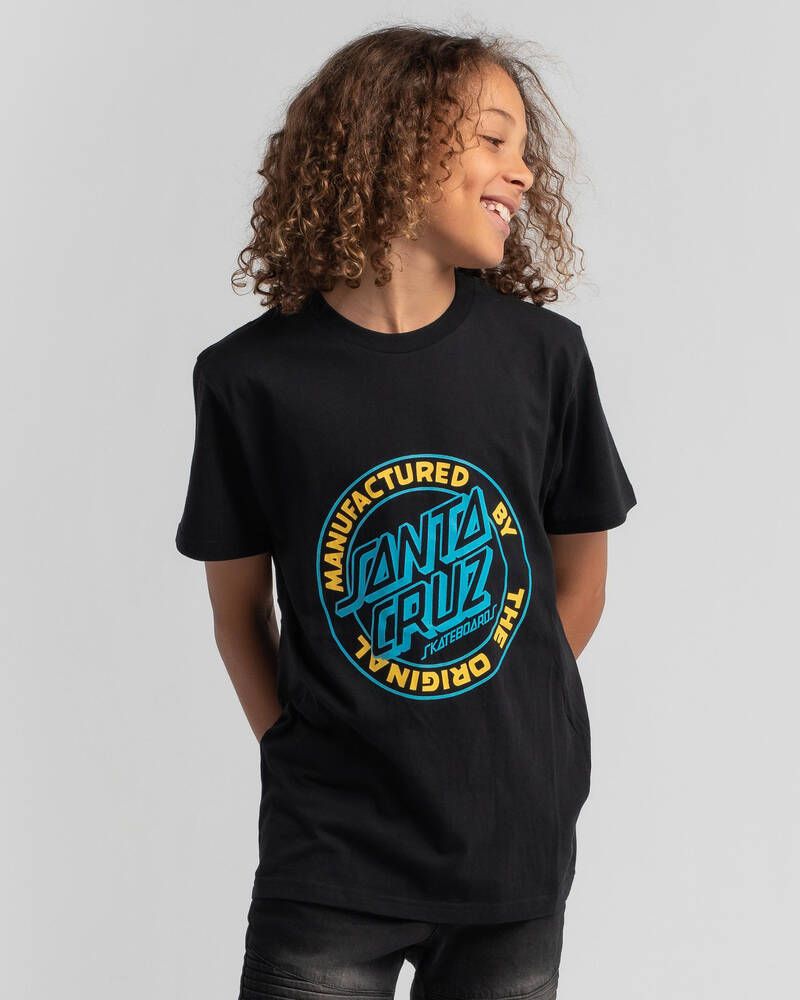 Santa Cruz Boys' Original Dot T-Shirt for Mens image number null